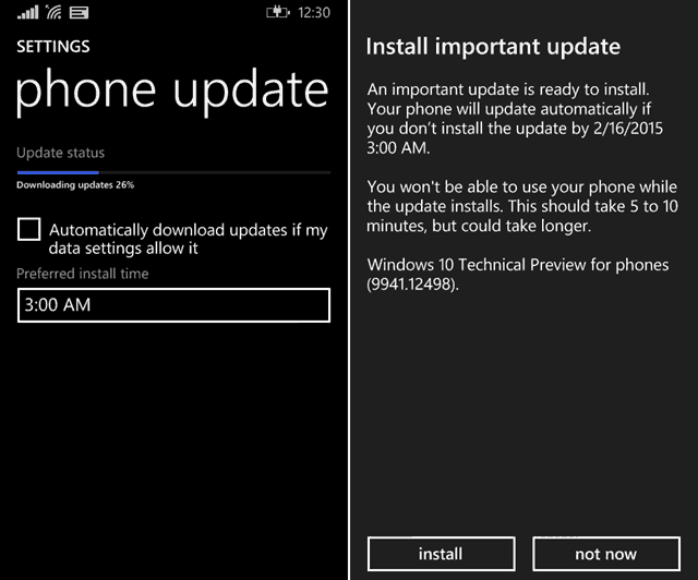 Instalar Windows 10 Technical Preview para teléfonos