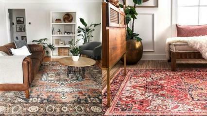 ¿Cómo elegir el color de la alfombra en la decoración del hogar?