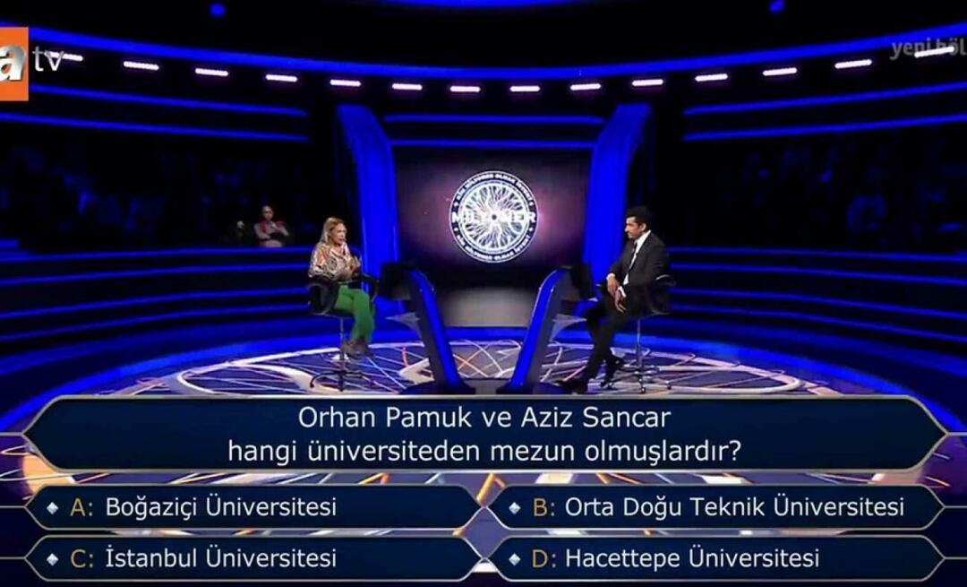 ¡Aziz Sancar y Orhan Pamuk terminaron en Millionaire! Lo que ambos tienen en común es...