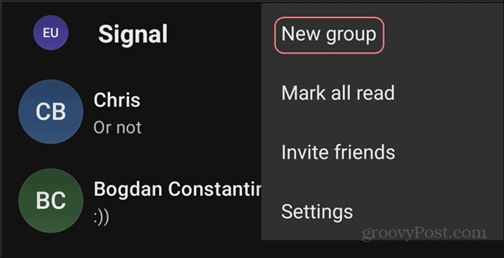 WhatsApp para grupos de señales nuevo