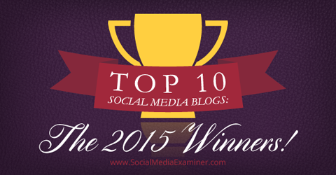 principales blogs de redes sociales de los ganadores de 2015