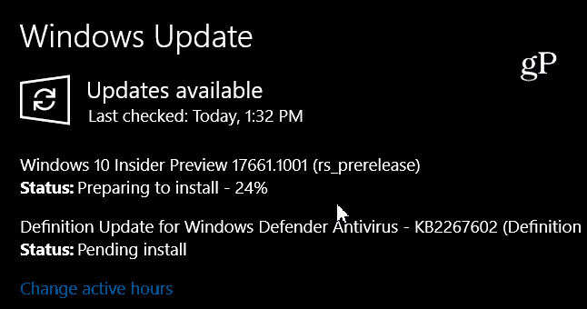 Windows 10 Redstone 5 Preview Build 17661