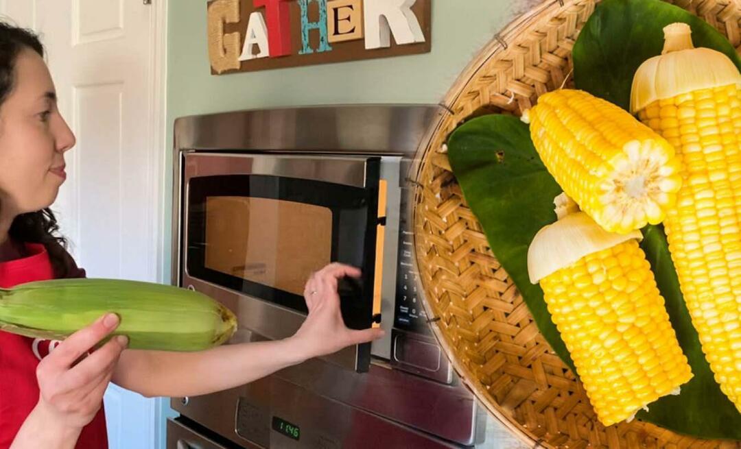 ¡Hervir maíz en el microondas! ¿Cuánto tiempo se tarda en cocinar el maíz en el microondas? El maíz hervido más práctico.