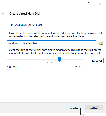 07 Determinar la ubicación del disco duro (instalación de Windows 10)