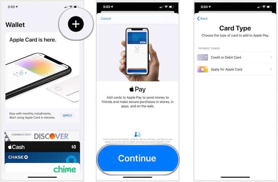 Apple Pay configurado en iPhone