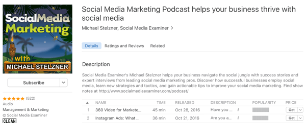 podcast de marketing en redes sociales con michael stelzner