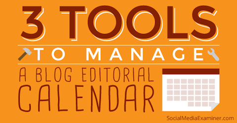 herramientas de calendario editorial