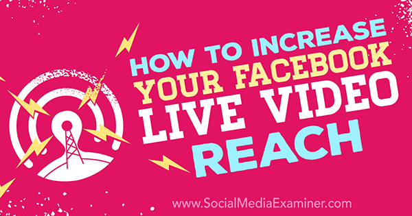 mejorar el rendimiento del video en vivo de Facebook