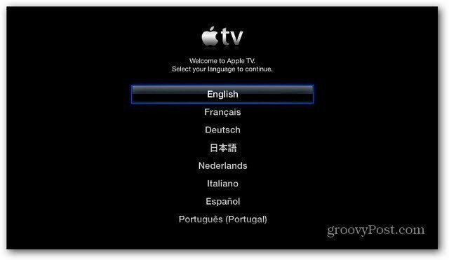 Configurar Apple TV