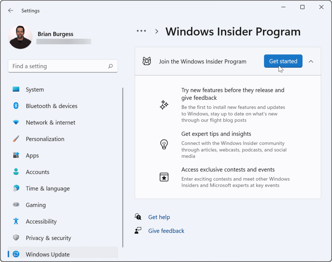 Cómo unirse al programa Windows Insider en Windows 11
