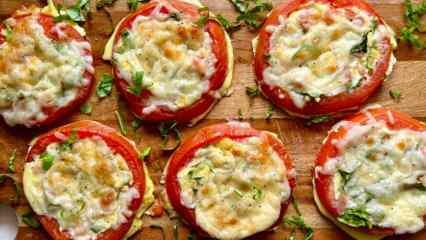 ¿Cómo hacer tomates al horno con queso? receta fácil con tomates