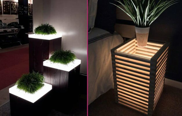 Sugerencias de iluminación para jardines luminosos