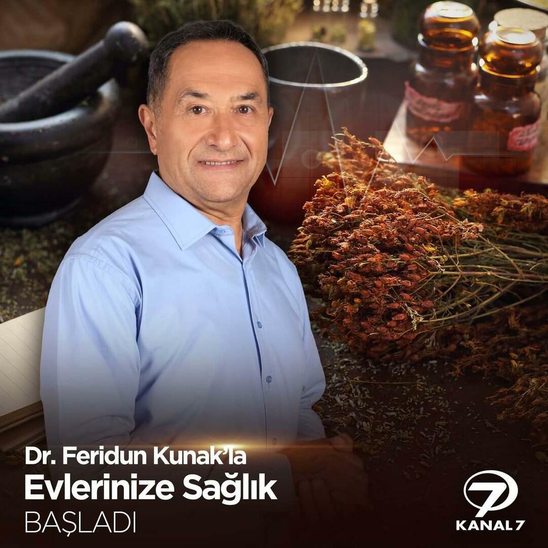Beso. Dr. Feridun Kunak en las pantallas de Kanal 7