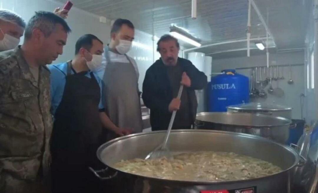 ¡Mehmet Chef cocinó con los soldados en Hatay! MSB compartió esos momentos