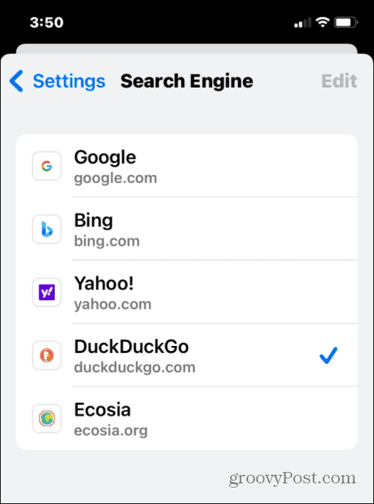 Google Chrome Elegir motor de búsqueda