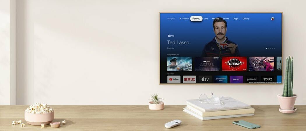 Apple TV llega a Chromecast con Google TV