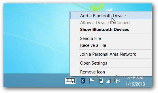 Agregar un dispositivo Bluetooth