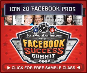 Cumbre de éxito de Facebook 2012