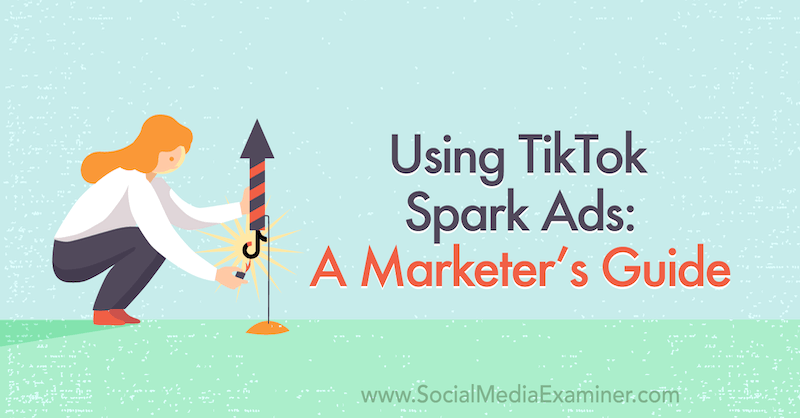 Uso de anuncios de chispa de TikTok: una guía para especialistas en marketing sobre el examinador de redes sociales.