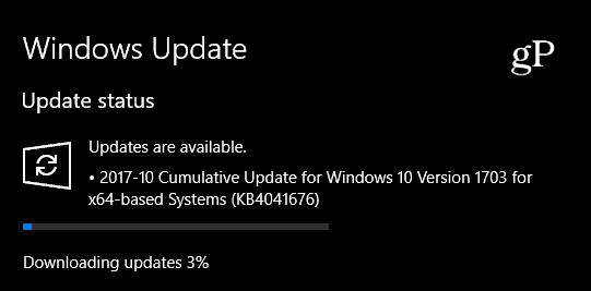 Microsoft implementa la actualización acumulativa de Windows 10 KB4041676