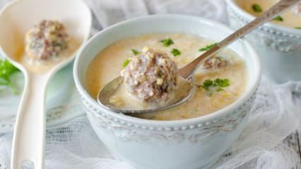Deliciosa receta de sopa de albóndigas