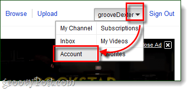 gestión de cuentas de youtube