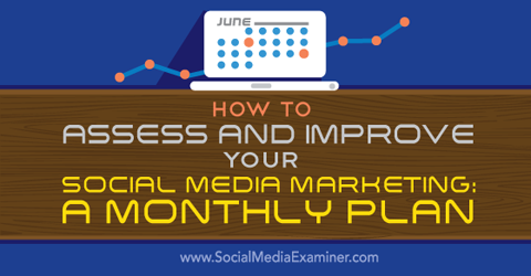 plan mensual para evaluaciones de marketing en redes sociales