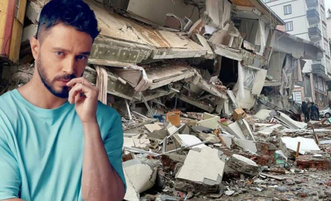 Amargas palabras de Murat Boz a los oportunistas después del terremoto: ¡Qué prueba es esta!