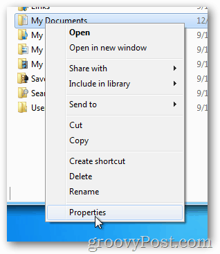 Propiedades de archivo de Windows 8