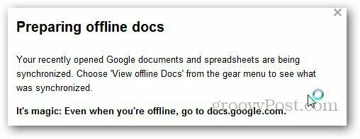 Documentos de Google sin conexión 5