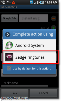 usa zedge para configurar tonos de llamada