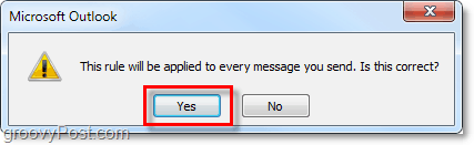 aplicar regla a todos los mensajes en Outlook 2010
