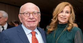 Rupert Murdoch, de 92 años, se casa: ¡pasaremos la segunda mitad de nuestras vidas juntos!