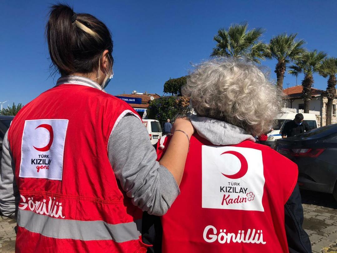 Un nuevo avance de la Media Luna Roja Turca: estableció una línea especial de WhatsApp para las víctimas del terremoto