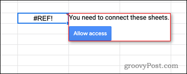 permitir acceso en hojas de google