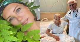¡Bahar Öztan, la belleza con hoyuelos de 60 años, anunció desde su habitación del hospital! 