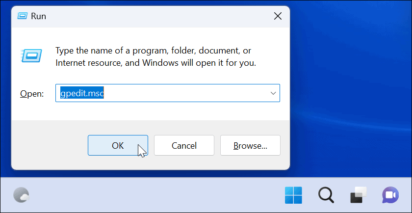gpedit bloquea a los usuarios de la configuración en Windows 11