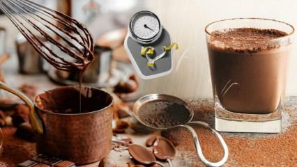 ¡Receta de café que te hace adelgazar 10 cm en 1 semana! ¿Cómo hacer café adelgazante con leche de cacao y canela?