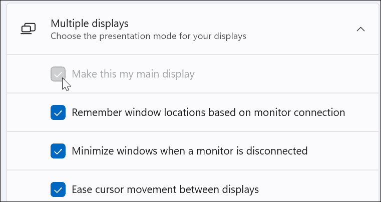 mover la barra de tareas al segundo monitor en Windows 11