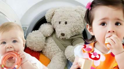¿Cómo limpiar los juguetes del bebé? ¿Cómo lavar los juguetes? 