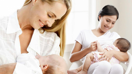 ¿Cuáles son los métodos correctos de lactancia materna en los recién nacidos? Errores cometidos durante la lactancia