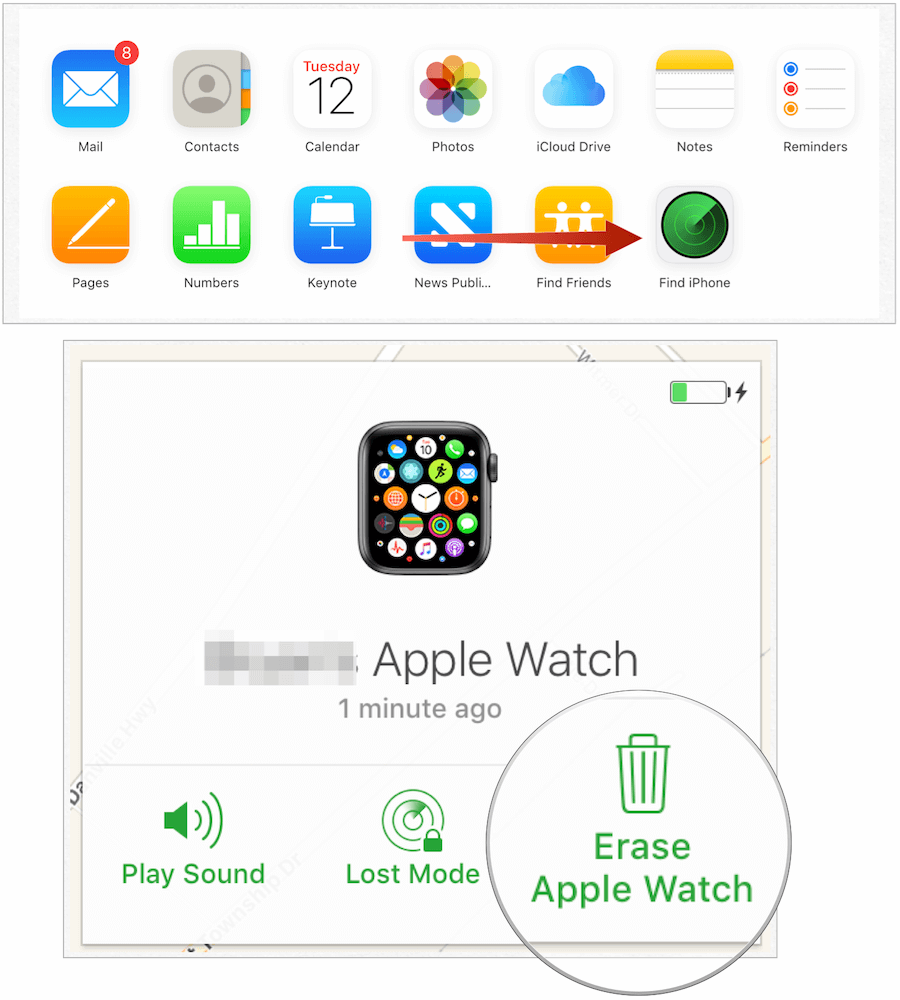 eliminar Apple Watch