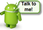 Hable con Android para escribir y enviar mensajes