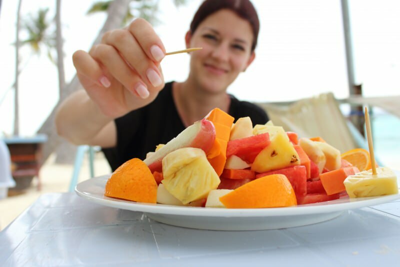 consumo de frutas en la dieta