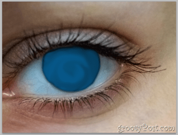 Conceptos básicos de Adobe Photoshop: color de manchas del ojo humano