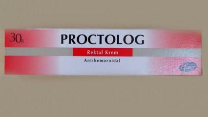 ¿Qué hace la crema Proctolog Rectal y para qué se utiliza? manual de usuario de la crema proctolog