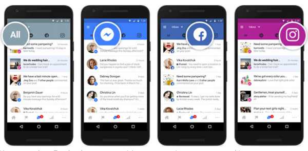 Facebook hizo posible que las empresas vinculen sus cuentas de Facebook, Messenger e Instagram en una bandeja de entrada para que puedan administrar las comunicaciones en un solo lugar.
