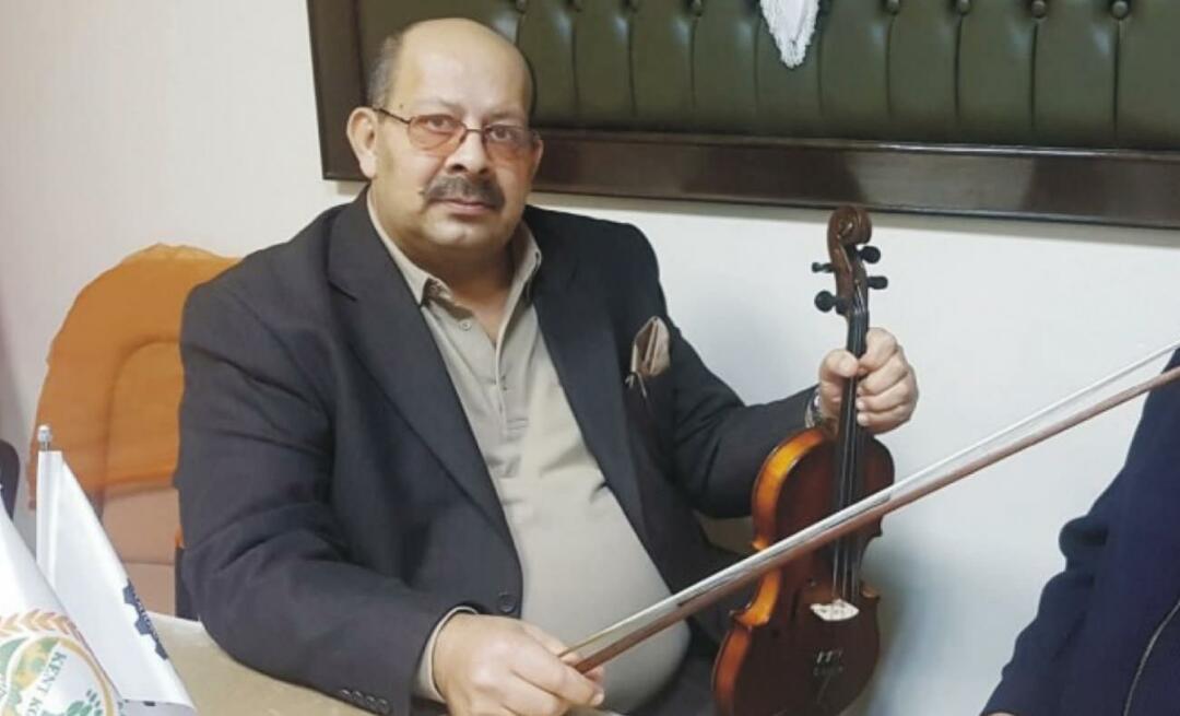 ¡El día triste de TRT! Falleció el virtuoso del violín Şenol Dinleyen