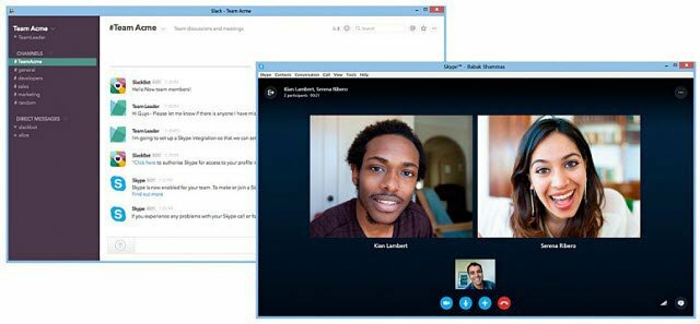Agregue sus contactos de Skype a su equipo de Slack con la nueva vista previa de integración