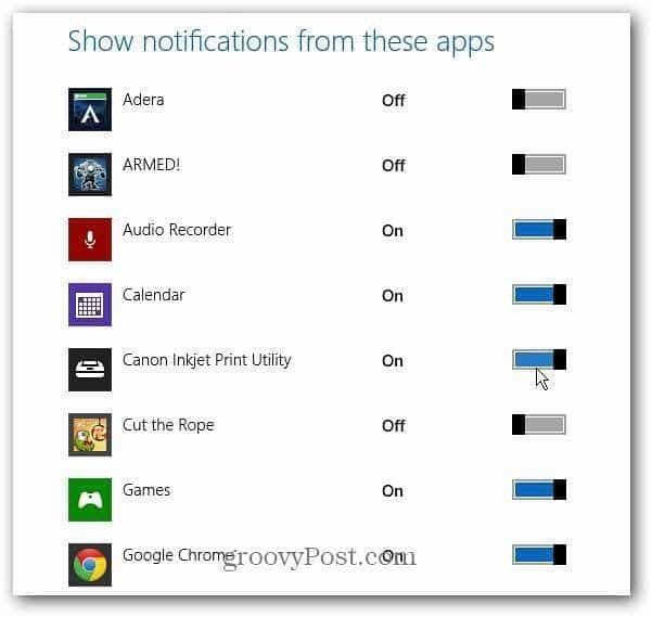 Aplicaciones específicas de Windows 8